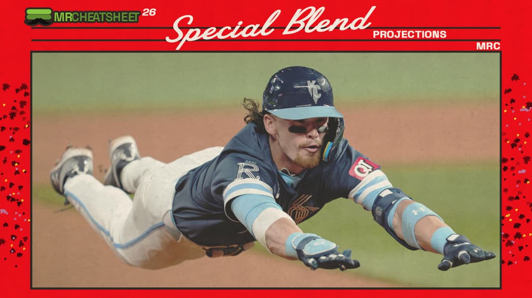 2026 Fantasy Baseball Projections: Mr. Cheatsheet’s Special Blend